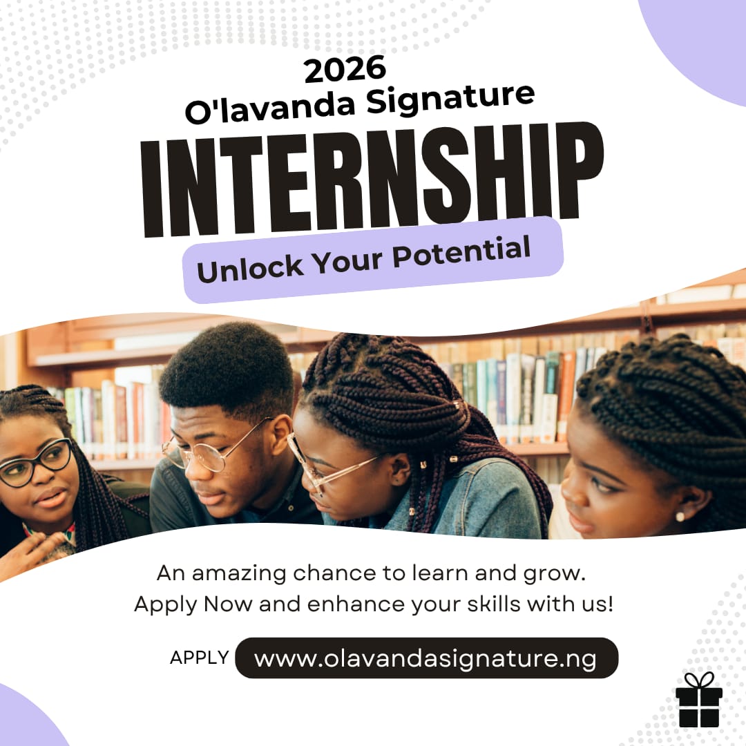 Unlock Your Potential: The 2026 O’lavanda Signature Internship Program