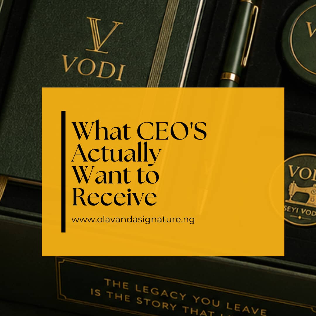 What CEOs Actually Want To Receive